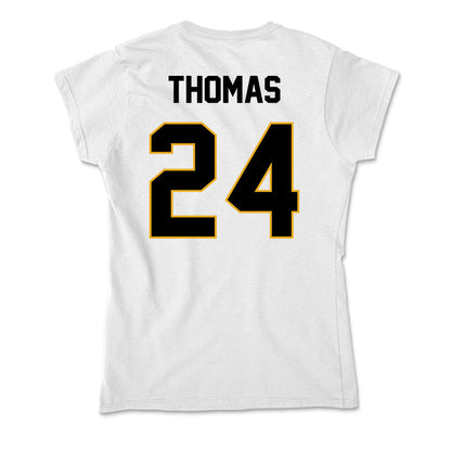 Missouri - NCAA Women's Soccer : Scarlett Thomas - Soft Style Women’s T-Shirt-1