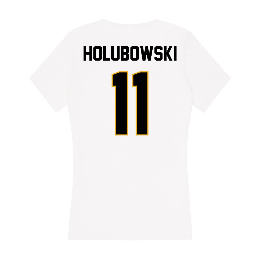 Missouri - NCAA Baseball : Jack Holubowski - Women's V-Neck T-Shirt-1