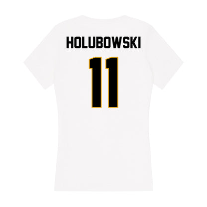 Missouri - NCAA Baseball : Jack Holubowski - Women's V-Neck T-Shirt-1