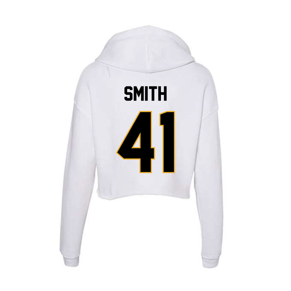 Missouri - NCAA Baseball : Nic Smith - Women's Crop Fleece Hoodie-1