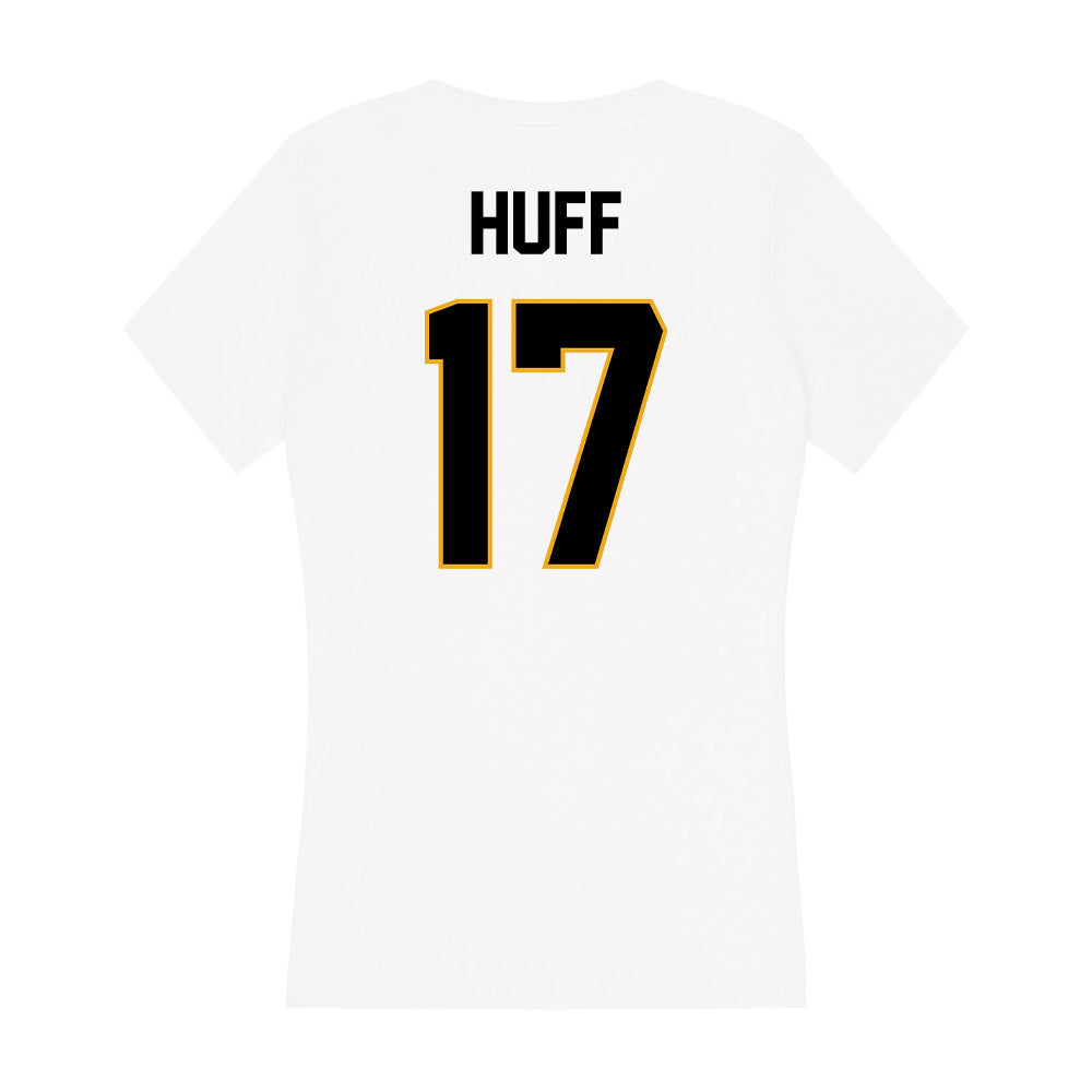 Missouri - NCAA Football : Brian Huff - Women's V-Neck T-Shirt-1