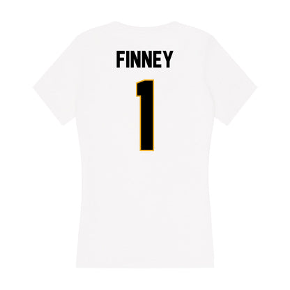 Missouri - NCAA Women's Volleyball : Colleen Finney - Women's V-Neck T-Shirt-1