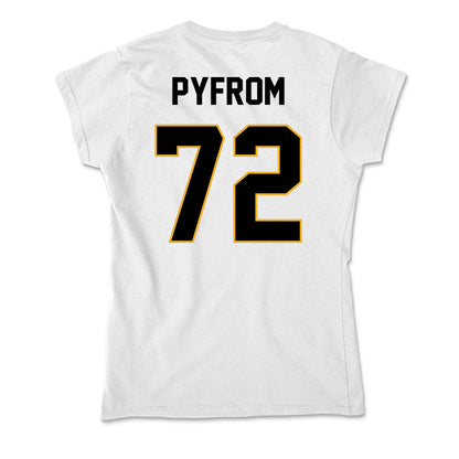 Missouri - NCAA Football : Caleb Pyfrom - Soft Style Women’s T-Shirt-1