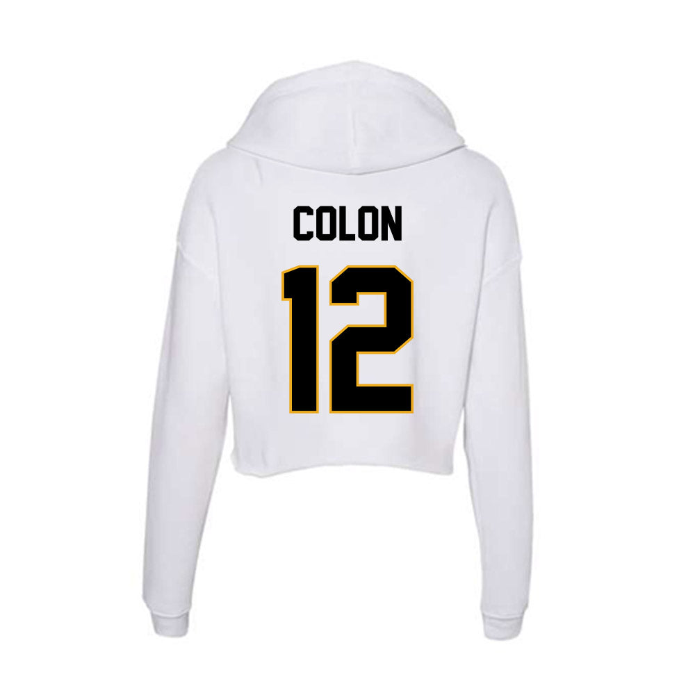 Missouri - NCAA Baseball : JC Colon - Women's Crop Fleece Hoodie-1