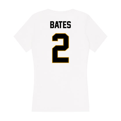 Missouri - NCAA Men's Basketball : Tamar Bates - Women's V-Neck T-Shirt-1