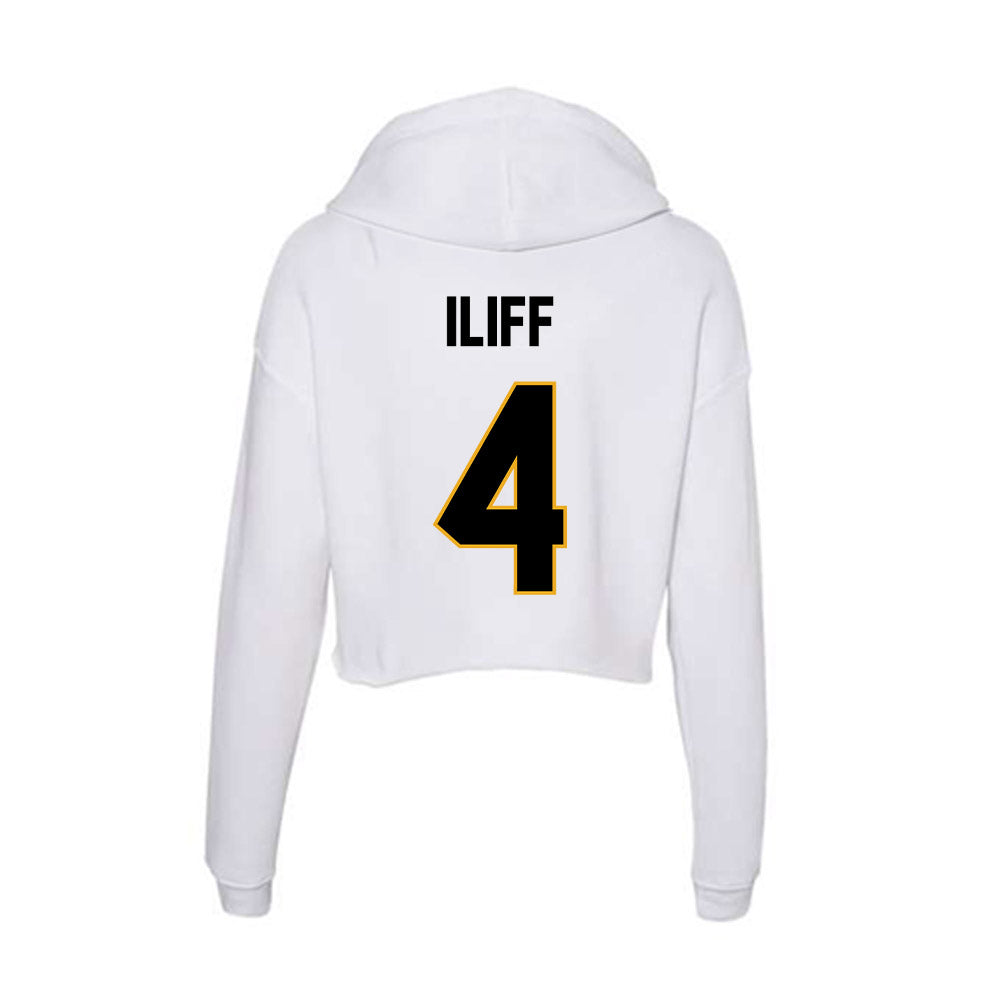 Missouri - NCAA Women's Volleyball : Jordan Iliff - Women's Crop Fleece Hoodie-1