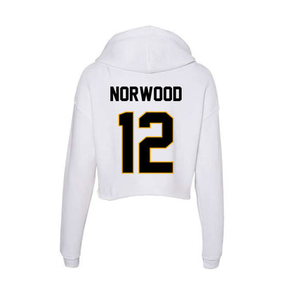 Missouri - NCAA Football : Dreyden Norwood - Women's Crop Fleece Hoodie-1