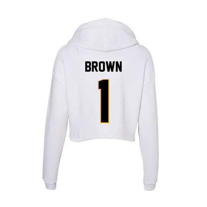 Missouri - NCAA Women's Basketball : DeMyla Brown - Women's Crop Fleece Hoodie-1