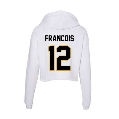 Missouri - NCAA Men's Basketball : Jackson Francois - Women's Crop Fleece Hoodie-1