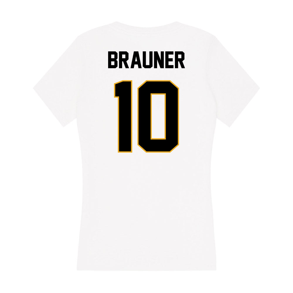 Missouri - NCAA Softball : Monica Brauner - Women's V-Neck T-Shirt-1