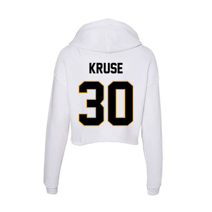 Missouri - NCAA Softball : Jayci Kruse - Women's Crop Fleece Hoodie-1