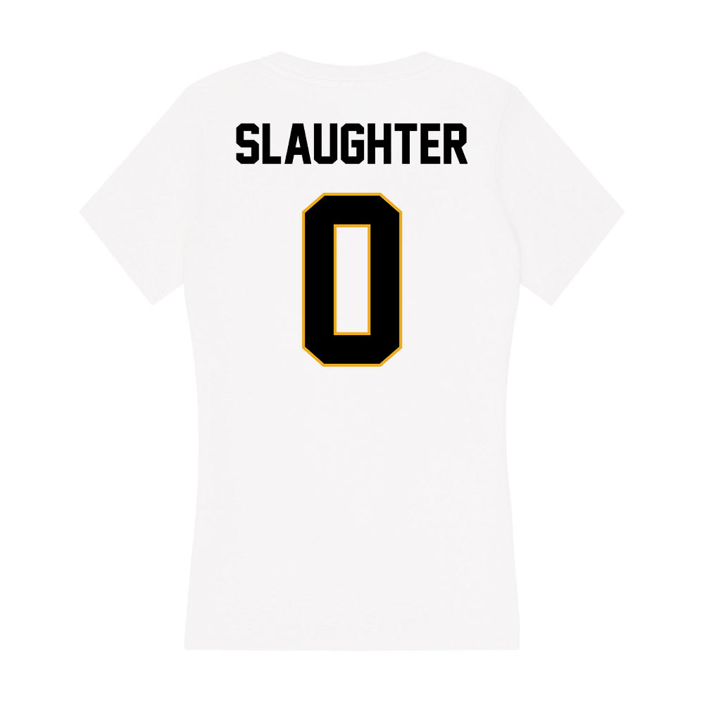 Missouri - NCAA Women's Basketball : Grace Slaughter - Women's V-Neck T-Shirt-1