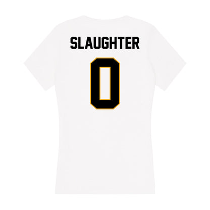 Missouri - NCAA Women's Basketball : Grace Slaughter - Women's V-Neck T-Shirt-1