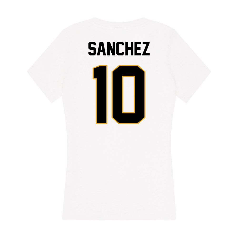 Missouri - NCAA Men's Basketball : Jeremy Sanchez - Women's V-Neck T-Shirt-1