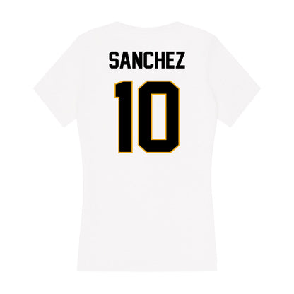 Missouri - NCAA Men's Basketball : Jeremy Sanchez - Women's V-Neck T-Shirt-1