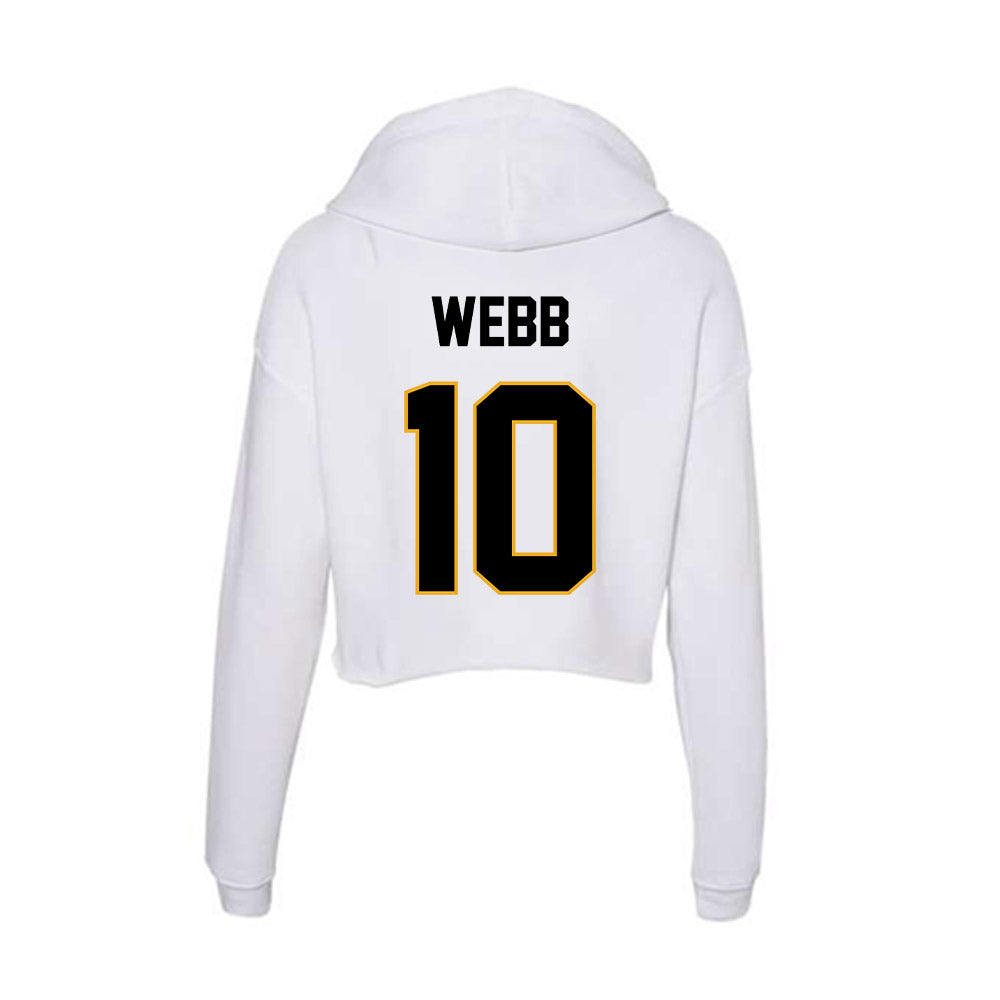 Missouri - NCAA Football : Sterling Webb - Women's Crop Fleece Hoodie-1