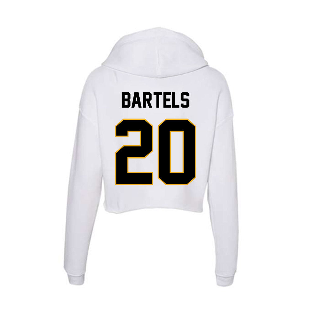 Missouri - NCAA Women's Soccer : Jenna Bartels - Women's Crop Fleece Hoodie-1