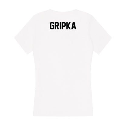 Missouri - NCAA Wrestling : Cole Gripka - Women's V-Neck T-Shirt-1