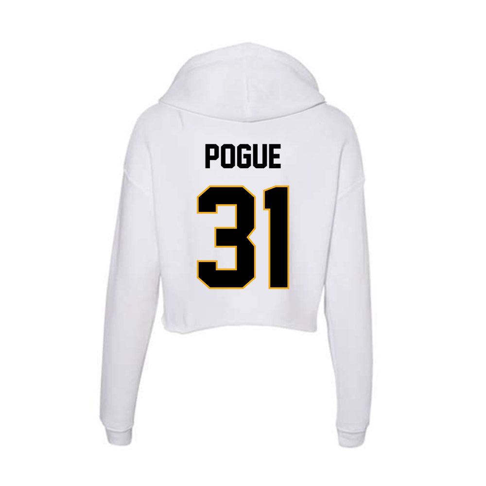 Missouri - NCAA Football : Nasir Pogue - Women's Crop Fleece Hoodie-1