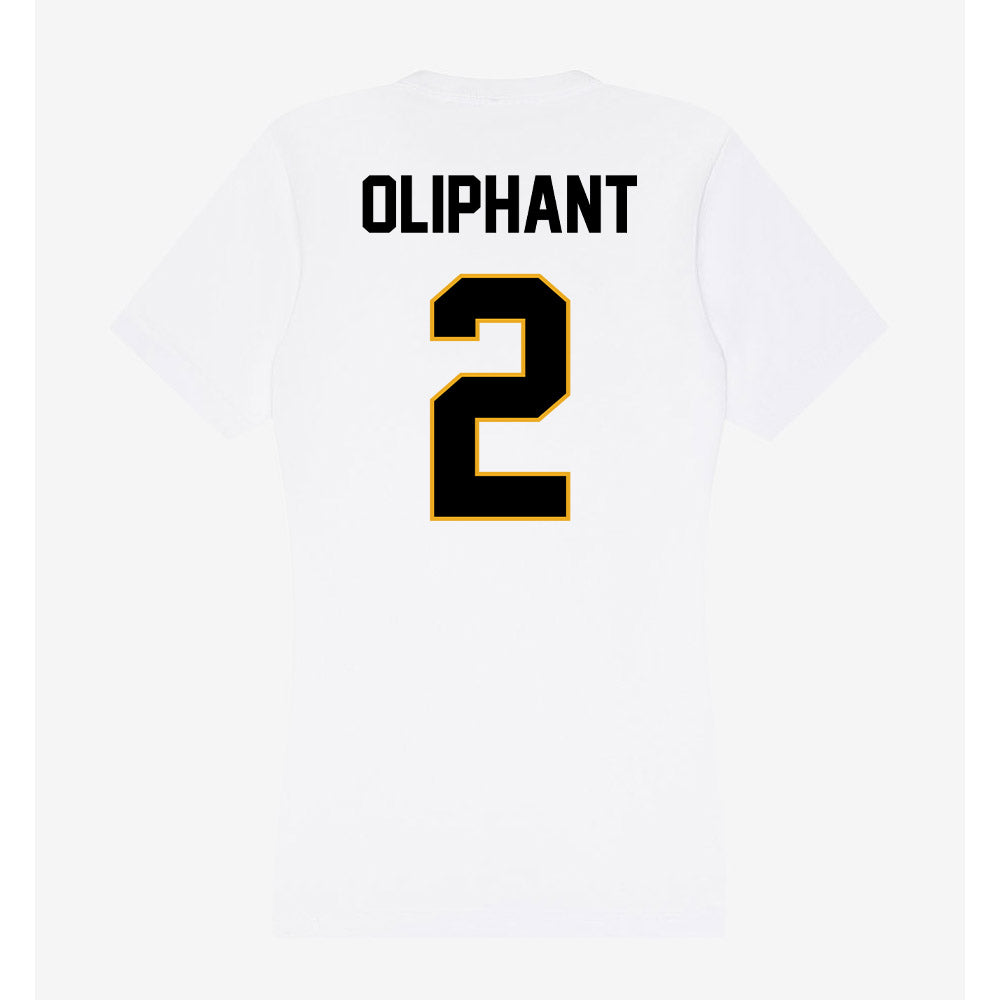 Missouri - NCAA Women's Basketball : Londyn Oliphant - Women's V-Neck T-Shirt-1