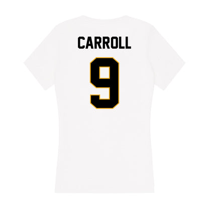 Missouri - NCAA Football : Marcus Carroll - Women's V-Neck T-Shirt-1