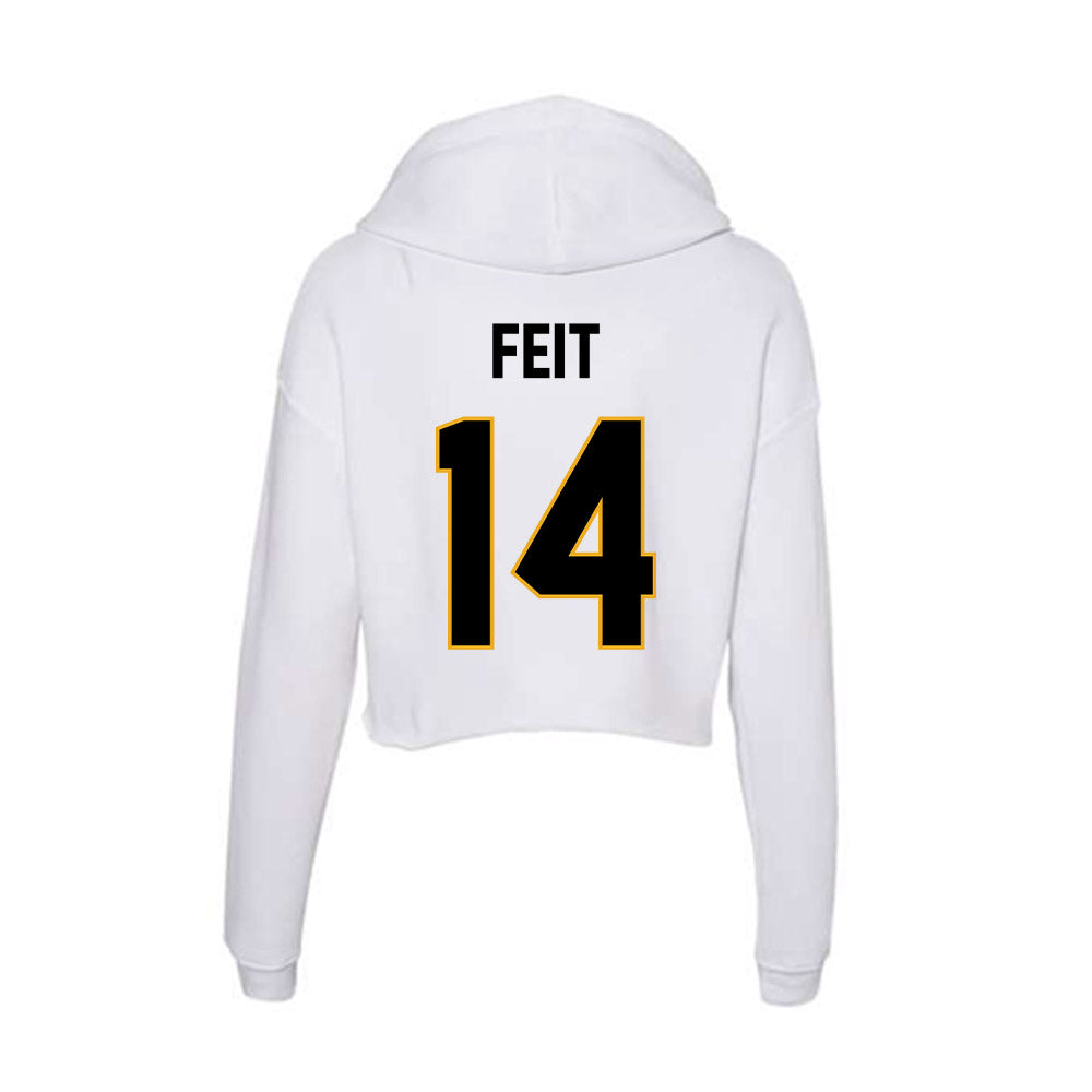 Missouri - NCAA Women's Basketball : Abby Feit - Women's Crop Fleece Hoodie-1