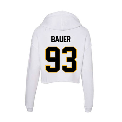 Missouri - NCAA Football : Luke Bauer - Women's Crop Fleece Hoodie-1