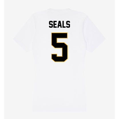 Missouri - NCAA Baseball : Pierre Seals - Women's V-Neck T-Shirt-1