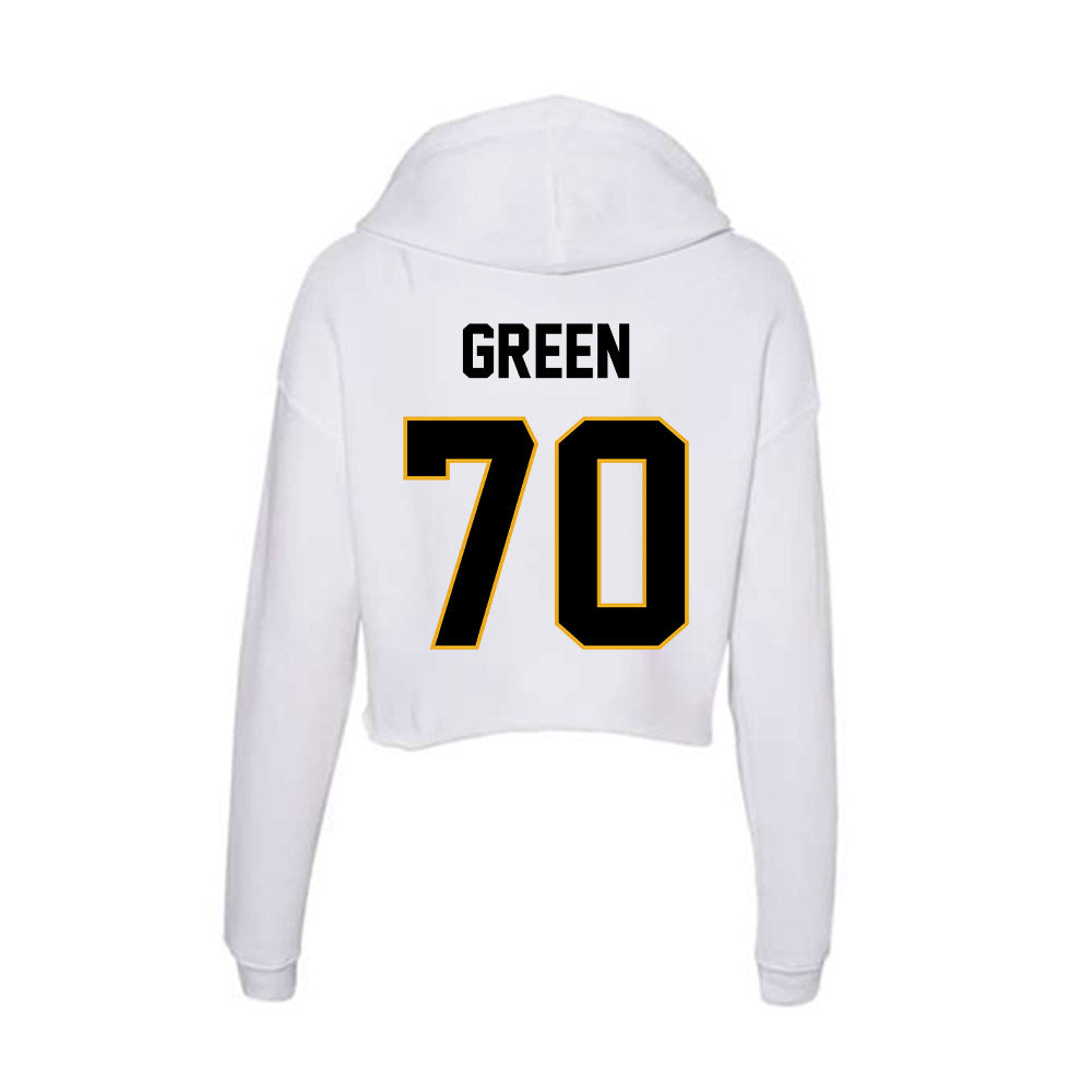 Missouri - NCAA Football : Cayden Green - Women's Crop Fleece Hoodie-1