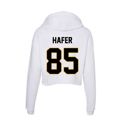 Missouri - NCAA Football : Whit Hafer - Women's Crop Fleece Hoodie-1