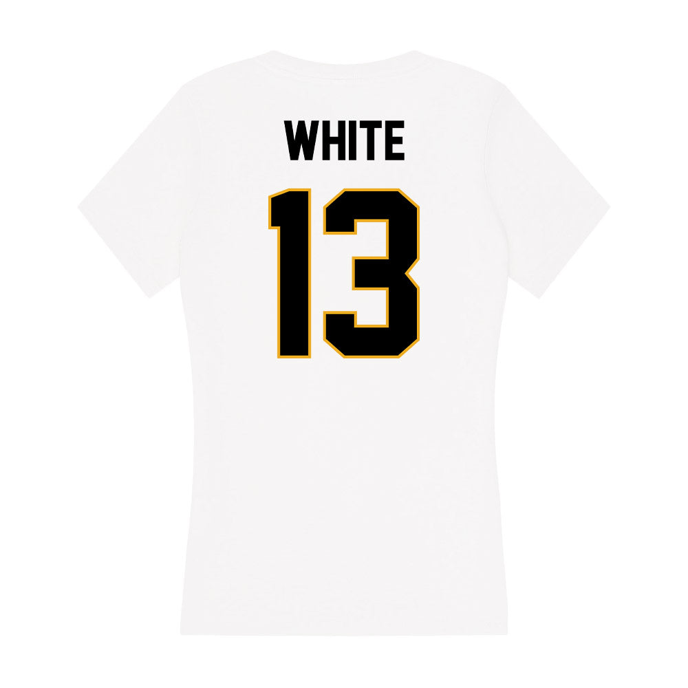 Missouri - NCAA Women's Volleyball : Sarah White - Women's V-Neck T-Shirt-1