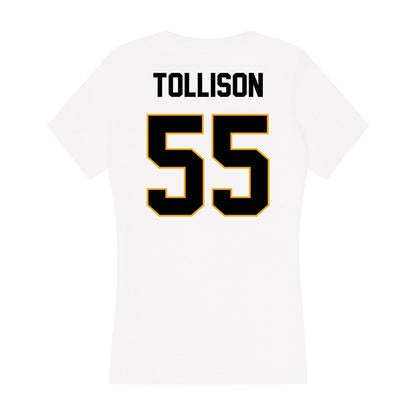 Missouri - NCAA Football : Connor Tollison - Women's V-Neck T-Shirt-1