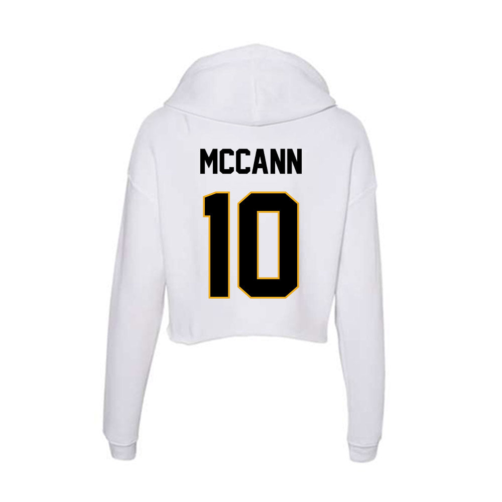 Missouri - NCAA Softball : Marissa McCann - Women's Crop Fleece Hoodie-1