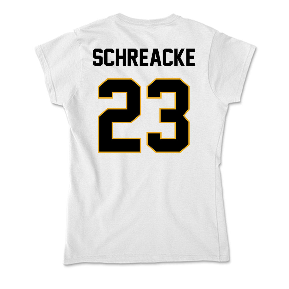 Missouri - NCAA Women's Basketball : Abbey Schreacke - Soft Style Women’s T-Shirt-1