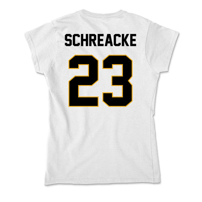 Missouri - NCAA Women's Basketball : Abbey Schreacke - Soft Style Women’s T-Shirt-1