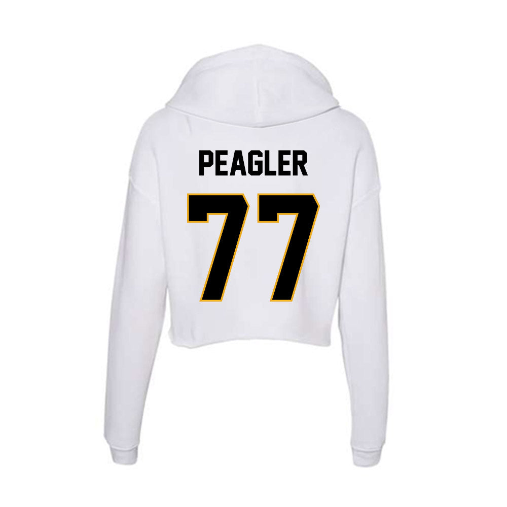 Missouri - NCAA Football : Curtis Peagler - Women's Crop Fleece Hoodie-1