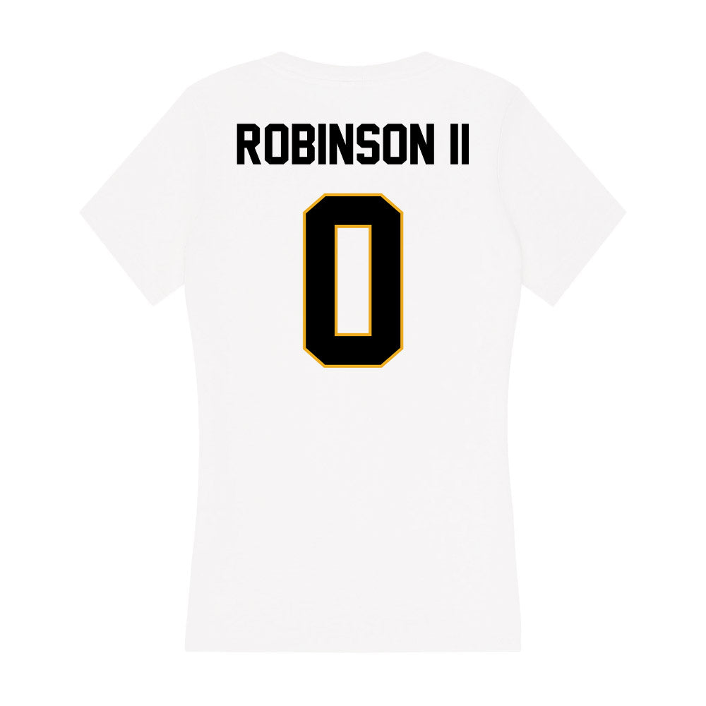 Missouri - NCAA Men's Basketball : Anthony Robinson II - Women's V-Neck T-Shirt-1