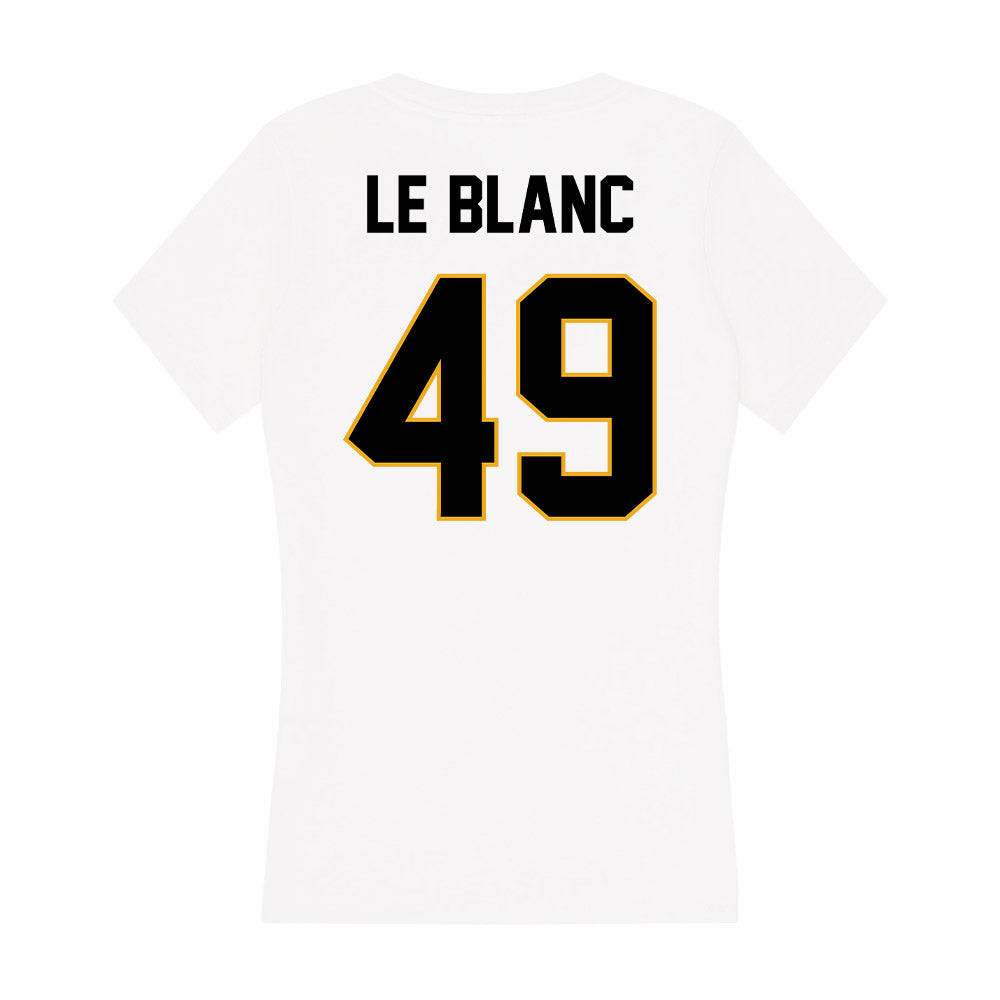 Missouri - NCAA Football : Brett Le Blanc - Women's V-Neck T-Shirt-1