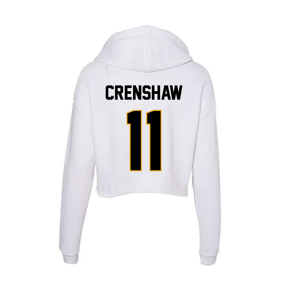 Missouri - NCAA Softball : Julia Crenshaw - Women's Crop Fleece Hoodie-1