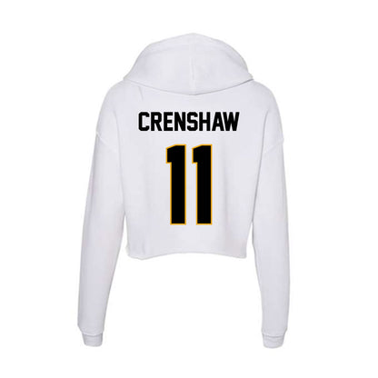 Missouri - NCAA Softball : Julia Crenshaw - Women's Crop Fleece Hoodie-1