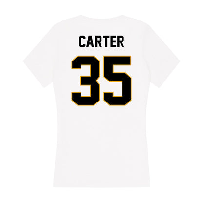 Missouri - NCAA Men's Basketball : Noah Carter - Women's V-Neck T-Shirt-1