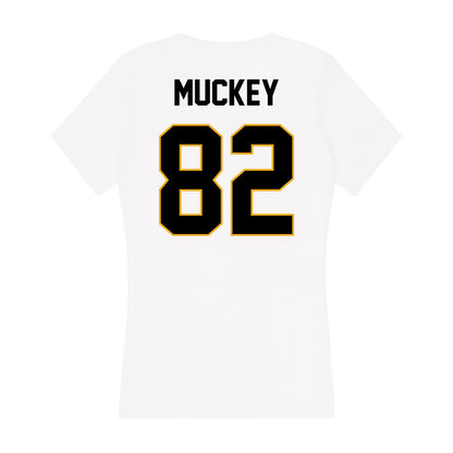 Missouri - NCAA Football : Logan Muckey - Women's V-Neck T-Shirt-1