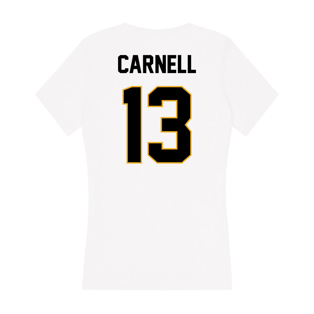 Missouri - NCAA Football : Daylan Carnell - Women's V-Neck T-Shirt-1