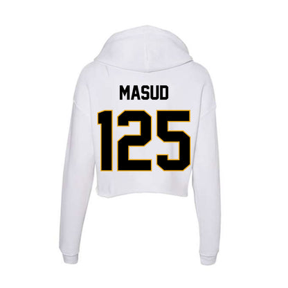 Missouri - NCAA Wrestling : Luqman Masud - Women's Crop Fleece Hoodie-1