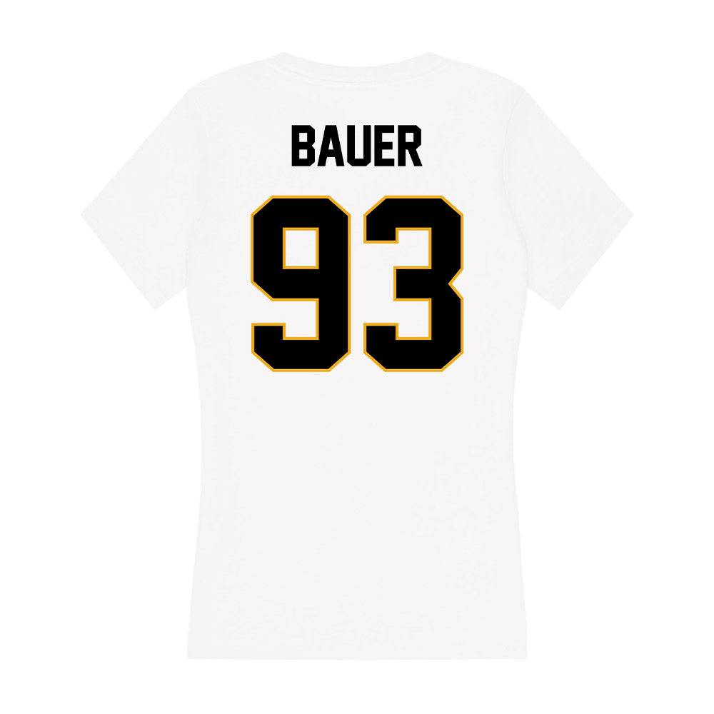 Missouri - NCAA Football : Luke Bauer - Women's V-Neck T-Shirt-1