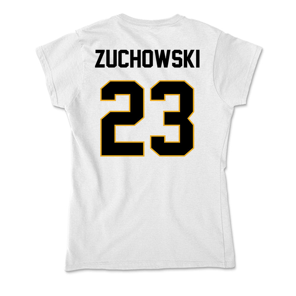 Missouri - NCAA Women's Soccer : Elena Zuchowski - Soft Style Women’s T-Shirt-1