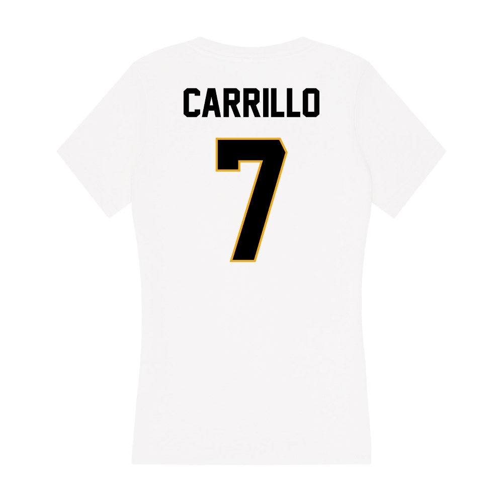 Missouri - NCAA Women's Soccer : Bella Carrillo - Women's V-Neck T-Shirt-1