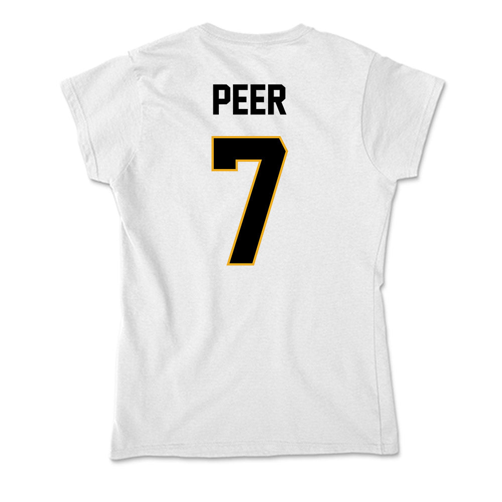 Missouri - NCAA Baseball : Kaden Peer - Soft Style Women’s T-Shirt-1