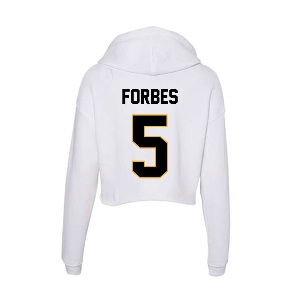 Missouri - NCAA Women's Volleyball : Lauren Forbes - Women's Crop Fleece Hoodie-1