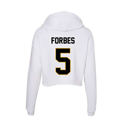 Missouri - NCAA Women's Volleyball : Lauren Forbes - Women's Crop Fleece Hoodie-1